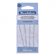 Beadalon aghi flessibili 6.4cm grande argento