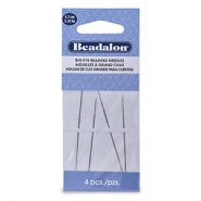 Beadalon ago infilaperle con occhiello 5.7cm argento