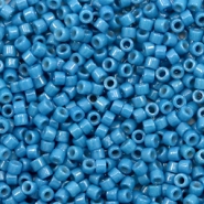 Perline Miyuki Delica 11/0 Duracoat opaque dyed juniper berry blue DB-2135