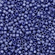 Perline Miyuki Delica 11/0 Metallic matte royal blue DB-377