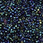 Perline Miyuki Delica 11/0 Metallic iris dark blue DB-2