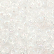 Rocailles Miyuki 6/0 Transparent AB crystal 6-250