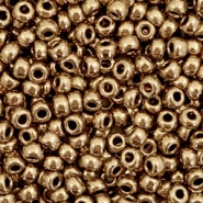 Rocailles Miyuki 8/0 Metallic dark bronze 8-457