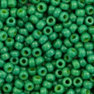 Rocailles Miyuki 8/0 Duracoat opaque spruce green 8-4477