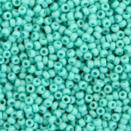 Rocailles Miyuki 11/0 Opaque turquoise green 11-412