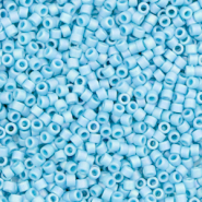 Perline Miyuki Delica 11/0 Opaque turquoise blue DB-725