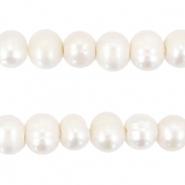 BQ Perle di acqua dolce rotonde 7-8mm bianco naturale 