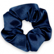 Elastici per capelli setoso blu profondo