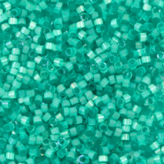 Perline Miyuki Delica 11/0 Silk satin dyed aqua green DB-1813