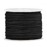 Coda di topo 1.0mm nero