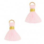 Nappine 1.5cm oro-rosa chiaro