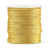 Coda di topo intrecciato 1mm oro metallico