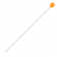 Componenti di metallo DQ chiodini testa tonda 52mm argento antico-arancio neon (privo di nichel)