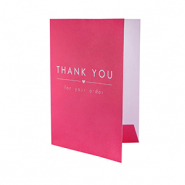 Bustina di fatture rosa magenta