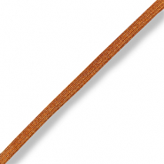 Nastro elastico in stile Ibiza oro Maya arancione metallizzato