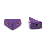 Perline Tile triangolo viola uva