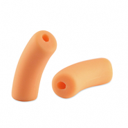 Perline in acrilico tubo opaca pesca paradiso