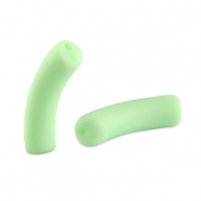Perline in acrilico tubo opaca verde menta