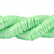 Perline Katsuki 6mm verde cenere-effeto perlato