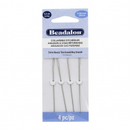 Beadalon ago flessibili 6.3cm (extra forte) argento