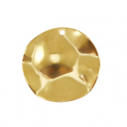 Ciondoli in acciaio inossidabile 22mm oro