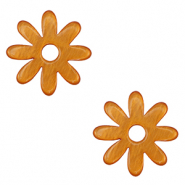 Pendenti Polaris Lucido fiore arancio carota