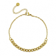 Bracciali in acciaio inossidabile oro