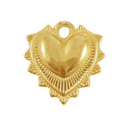 Ciondoli in acciaio inossidabile cuore oro