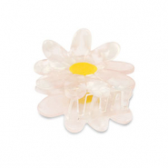 Accessori fermaglio per capelli fiore rosa chiaro