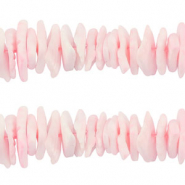 Perline di conchiglia chips rosa Chiaro