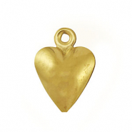 Ciondoli in acciaio inossidabile cuore oro