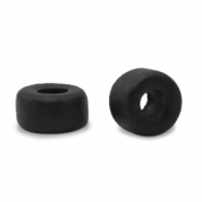 Perline di ceramica greca DQ 7mm nero