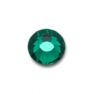 Preciosa SS34 a fondo piatto emerald