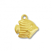 Ciondoli in acciaio inossidabile pesce oro