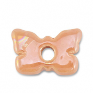 Perline di ceramica greca DQ farfalla corallo pesca