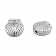 Perline in acciaio inossidabile conchiglia argento