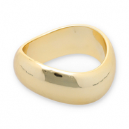 Bracciali bangle in resina oro