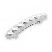 Accessori per capelli molletta per capelli spirale argento