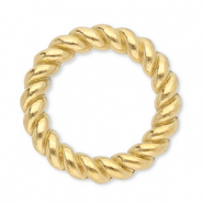 Componenti in acciaio inossidabile anellino chiuso 10mm oro