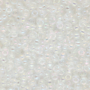 Rocailles Miyuki 8/0 Transparent Ab Crystal 8-250