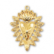 Ciondoli di metallo cuore oro