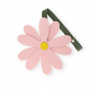 Ciondoli accattivanti fiore rosa vintage-giallo-verde scuro