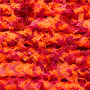 Paracord alla moda 8mm arancione neon-rosa neon-rosso porto