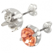 Perni DQ per chaton Swarovski SS39 argento