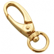 Moschettone per portachiavi DQ 46mm oro
