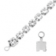 Materiale infilaperle Catena di strass