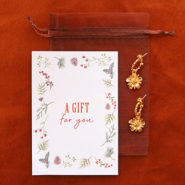 Set di ispirazione Set regalo 2: Orecchini con ciondolo in metallo DQ