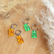 Set di ispirazione Ispirazione per gioielli spiritosi con pendente a forma di orsetto gommoso