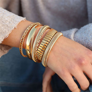 Novità Novità! Bracciali bangle in acciaio inossidabile