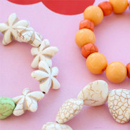 Set di ispirazione Crea una bellissima collezione di gioielli con perline in ceramica